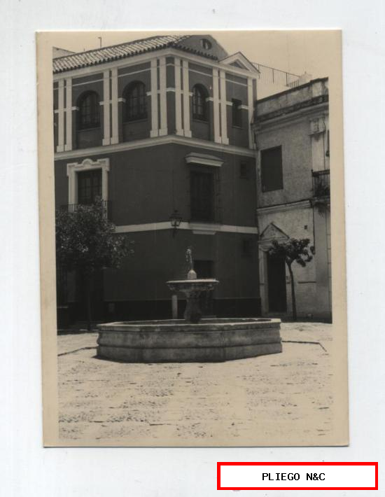 Fotografía (12,5x9) Sevilla. Barrio de Santa Cruz. Fotógrafo Agudeló-Sevilla. Años 60-70