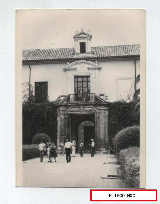 Fotografía (12,5x9) Sevilla. Alcázar. Fotógrafo Agudeló-Sevilla. Años 70