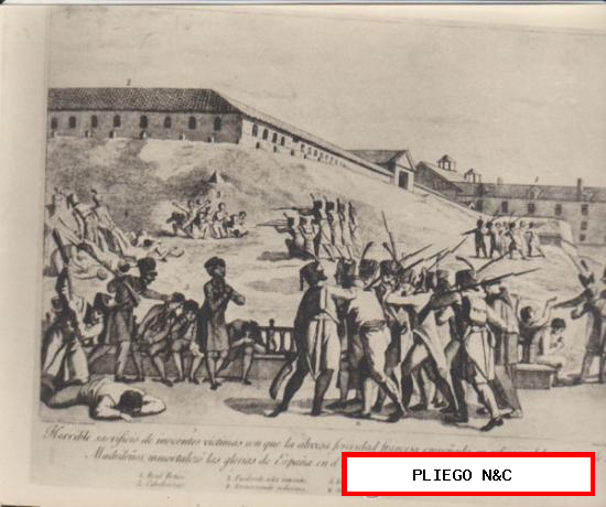 Fotografía (18x24) Día dos de Mayo de 1808. Al dorso: Archivo Fotográfico