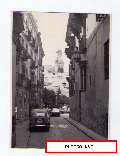 Fotógrafo Agudelo. Calle Don Remondo. Fotografía 12x9. Años 60-70. Sevilla