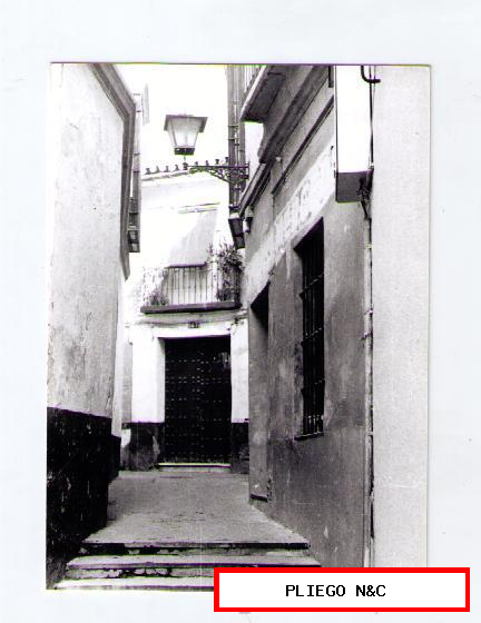 Fotógrafo Agudelo. Calle Abade. Fotografía 12x9. Años 60-70. Sevilla