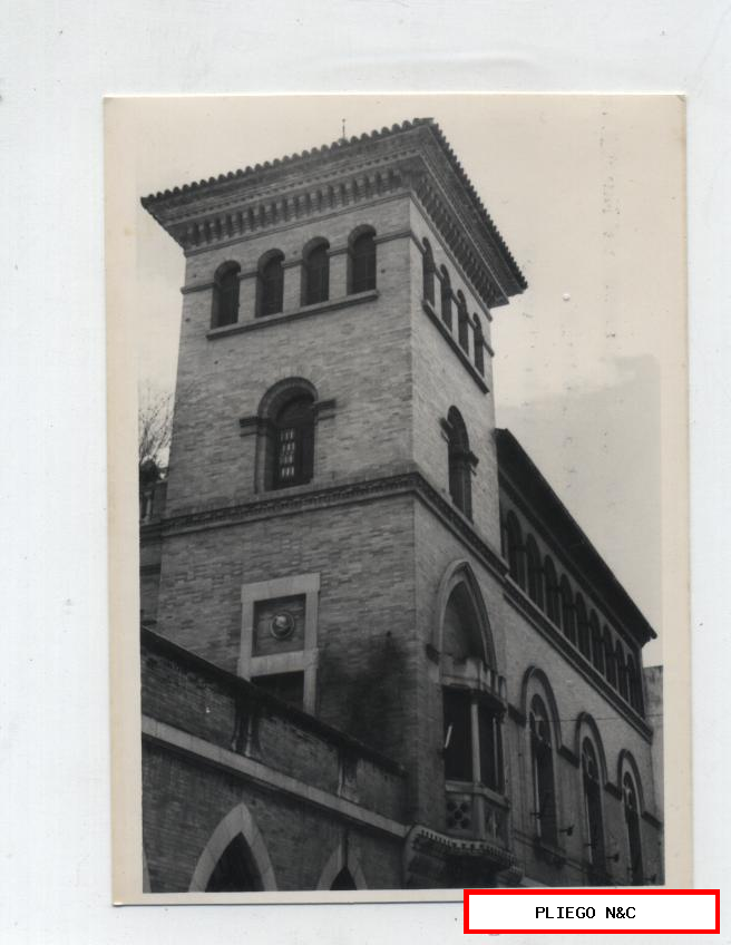 Fotógrafo Agudeló. Casa Palacio de la Marquesa de la Motilla (Gino Coppede y. V. Traver 1921-1931) 12x9. Sevilla