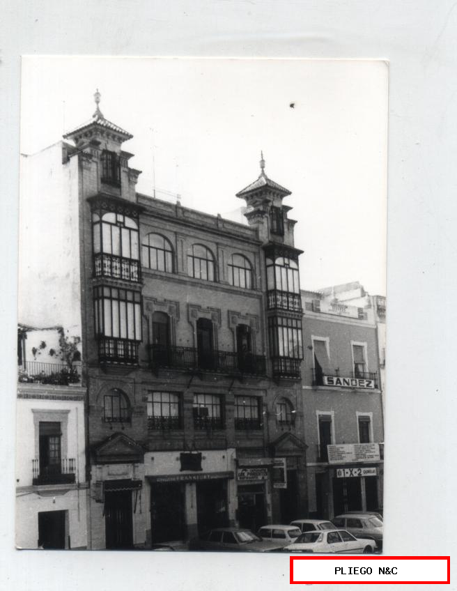 Fotógrafo Agudeló. Plaza del Altozano nº 5 Triana. 12x9. Sevilla años 70