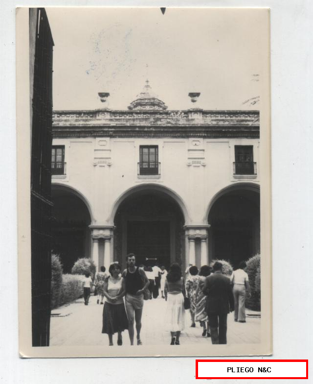 Fotógrafo Agudeló. Alcázar. 12x9. Sevilla años 60-70