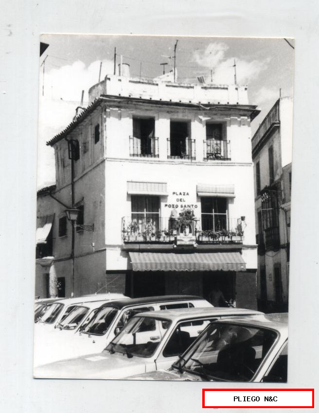 Fotógrafo Agudeló. Laza del Pozo Santo, 2. 12x9. Sevilla años 60-70