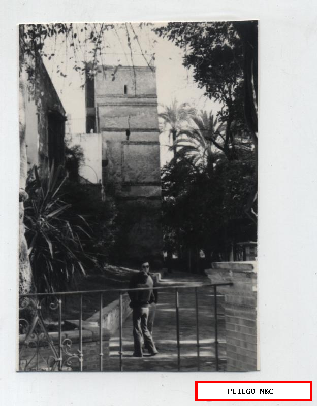 Fotógrafo Agudeló. Torreón de los Jardines de Murillo. 12x9. Sevilla años 60-70