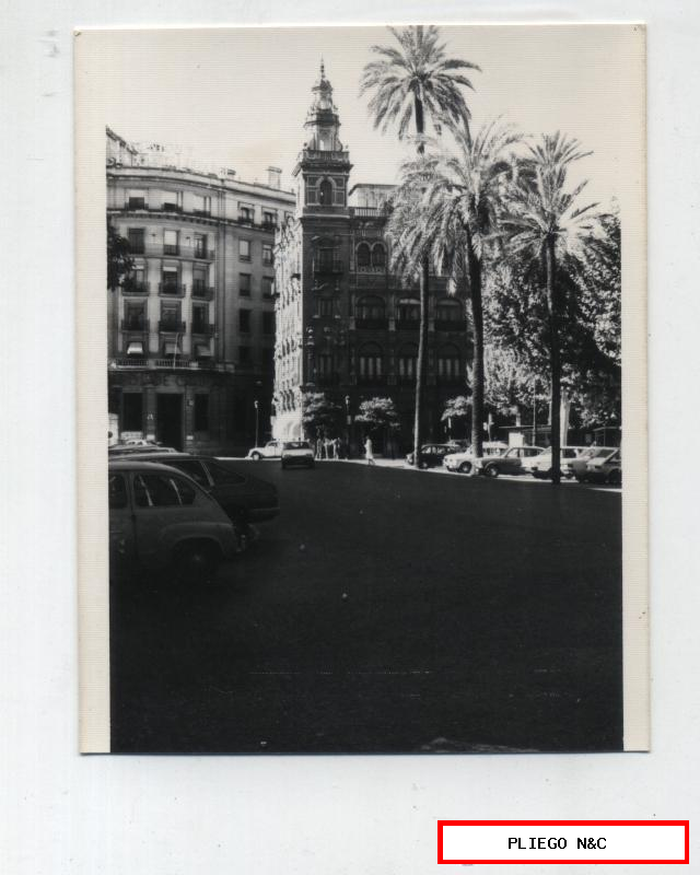 Fotógrafo Agudeló. Cía. Telefónica (Plaza Nueva) Juan M. Talavera 1925. 12x9. Sevilla años 60-70
