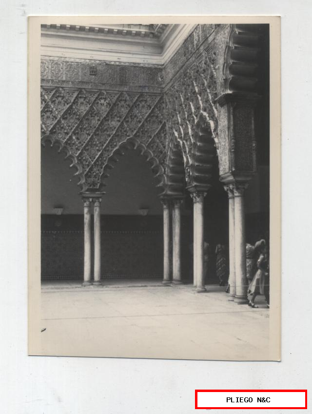 Fotógrafo Agudeló. Alcázar. 12x9. Sevilla años 60