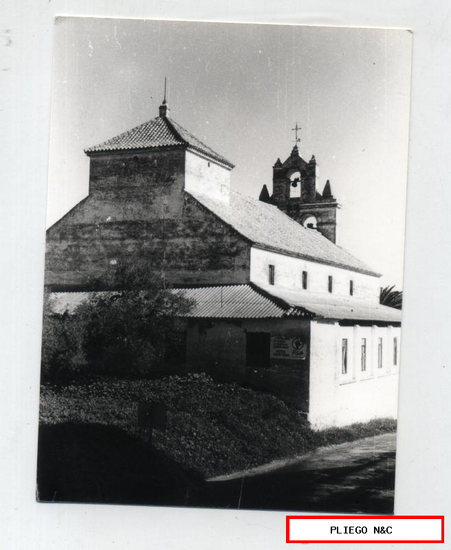 Fotógrafo Agudeló. Castilleja de Guzmán-Iglesia. 12x9. Sevilla años 60-70