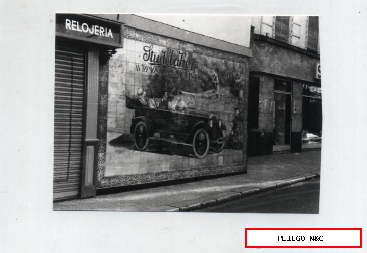 Fotógrafo Agudeló. Calle Tetuán, 9. 12x9. Sevilla años 70