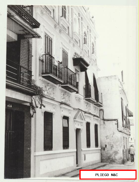 fotografía (9x12) calle fray diego de Cádiz, 8. Fotógrafo Agudelo. Años 70