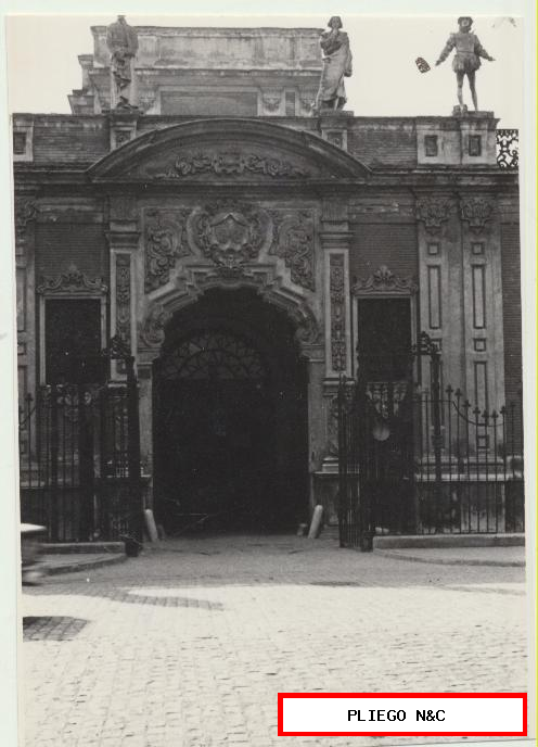 fotografía (9x12) palacio de san Telmo. Fotógrafo Agudelo. Años 70