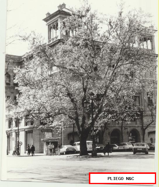 fotografía (9x12) avenida de la constitución, 38. Coliseo España. Fotógrafo Agudelo. Años 70
