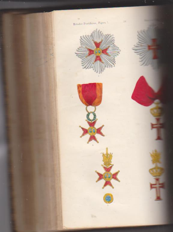 Historia Trajes y Condecoraciones de todas las Órdenes de Caballería e Insignias de Honor