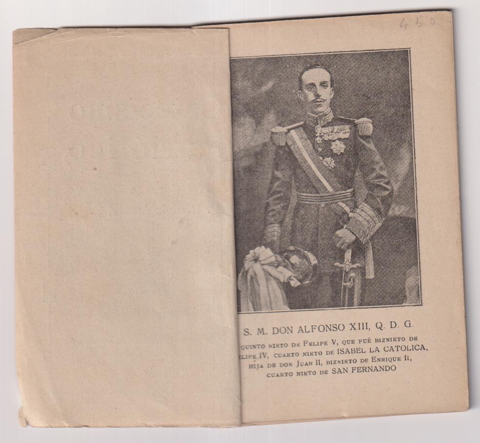 Catecismo Patriótico. Por el P. R. Ruiz amado. Librería Religiosa. Barcelona 1919 (14x9) 46 páginas