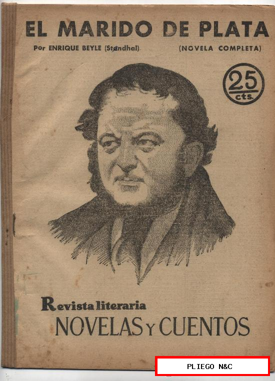 Revista Literaria. Novelas y Cuentos nº 107. El marido de plata. Año 1931