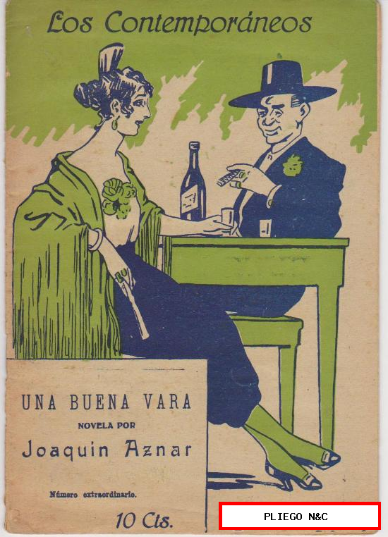Los Contemporáneos nº 607. Una buena vara por Joaquín Aznar, año 1920