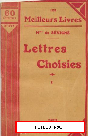 Lettres Choisies I. Mme de Sevigné