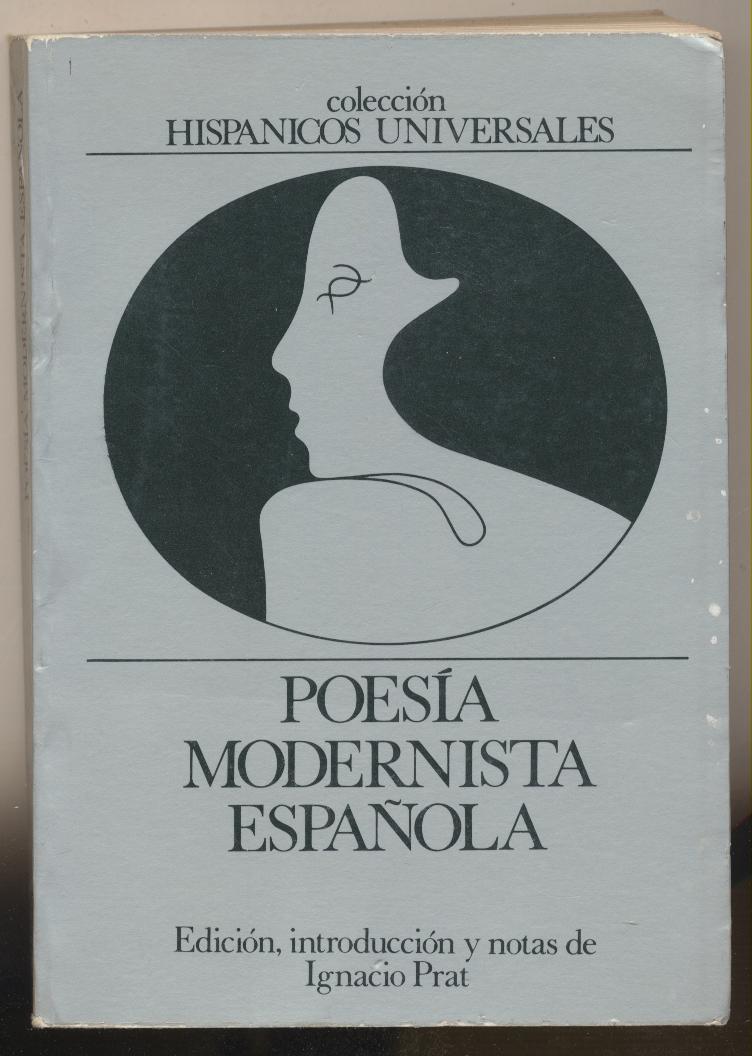 Poesía Modernista Española. Cupsa Editorial 1978