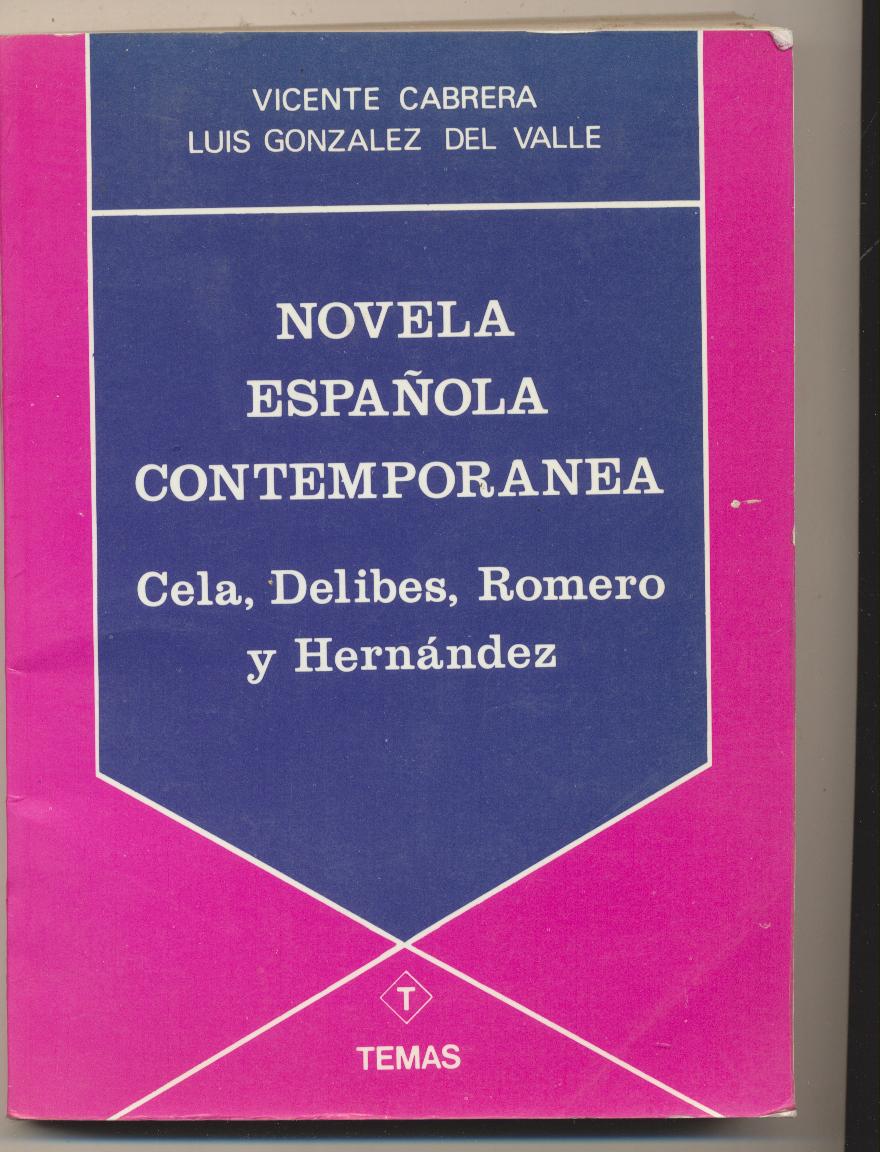 Novela Española Contemporánea. V. Cabrera y L. G. del Valle. SGEL