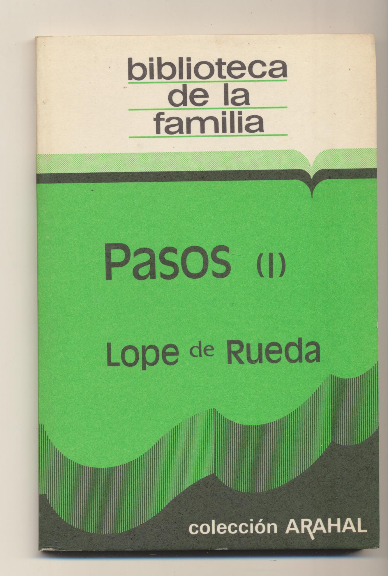 Pasos (I). Lope de Rueda. Colección Arahal 1982. SIN USAR