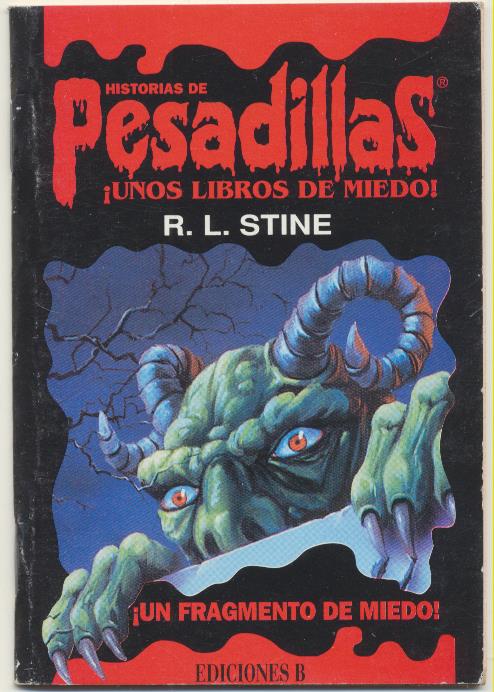 Historias de Pesadillas. Mini libros nº 9. Un Día en Horrorlandia por R. L. Stine. Ediciones B. SIN USAR