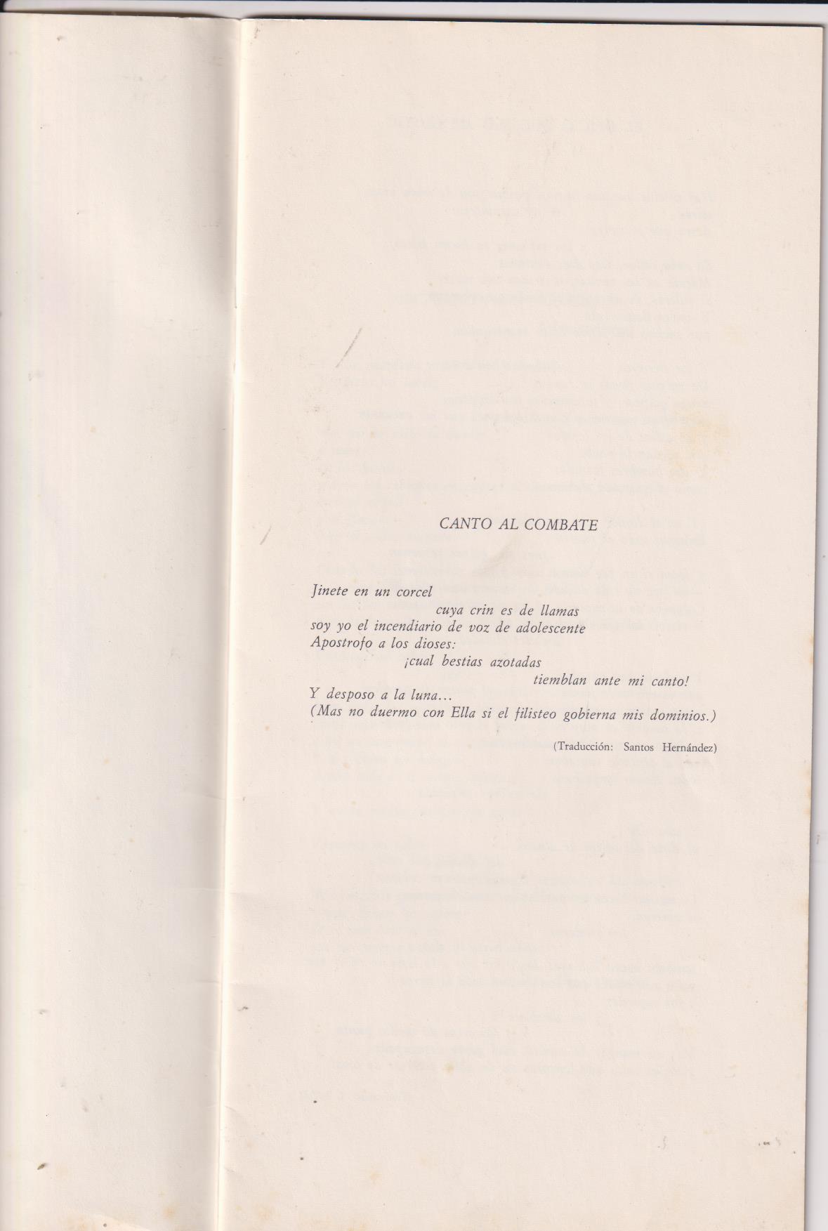 Joan Salvat Papasseit (1894-1924). 30x14. Tapas blandas, 22 páginas de Poesía