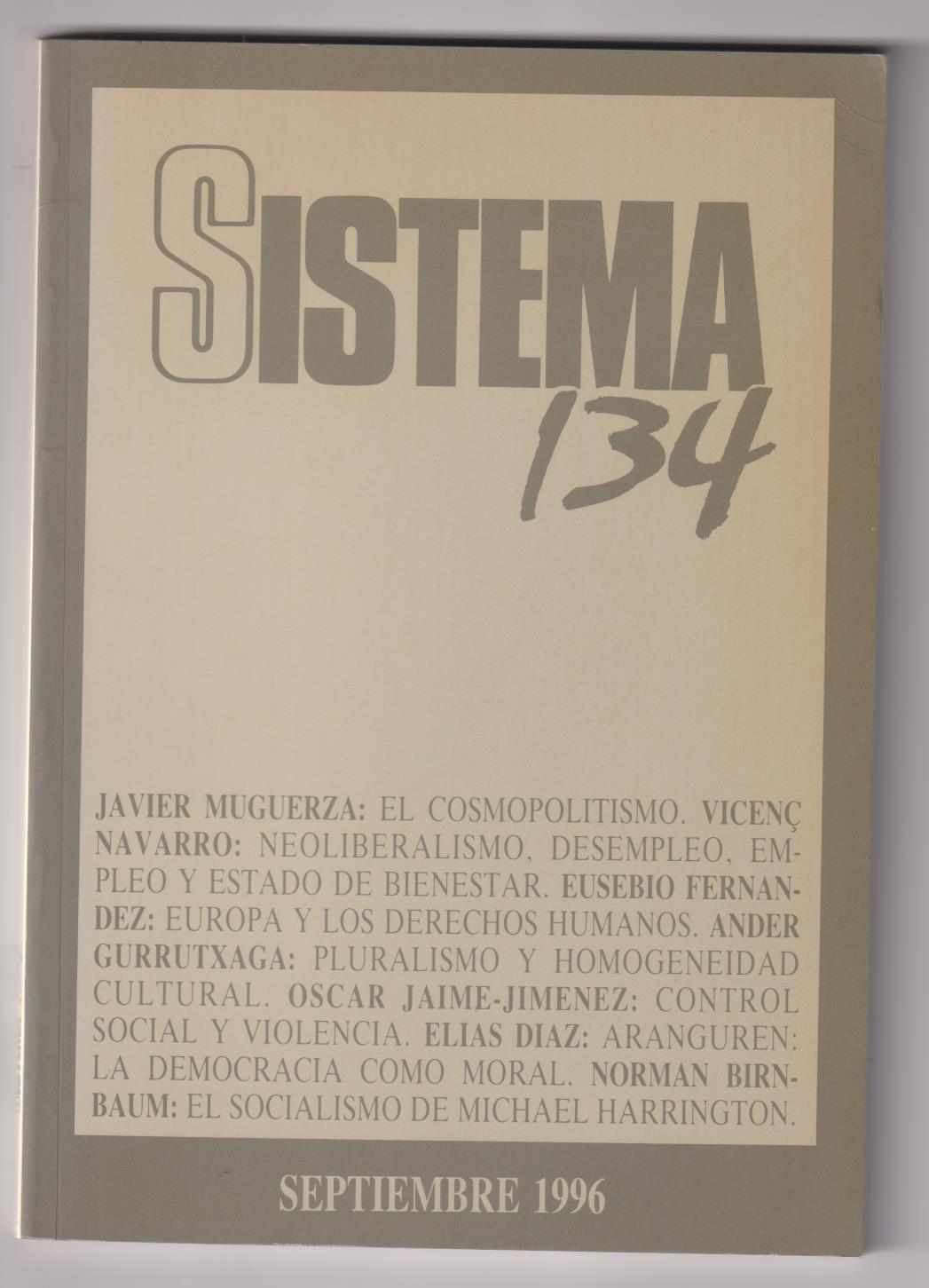 Sistema 134. Septiembre 1996. SIN USAR