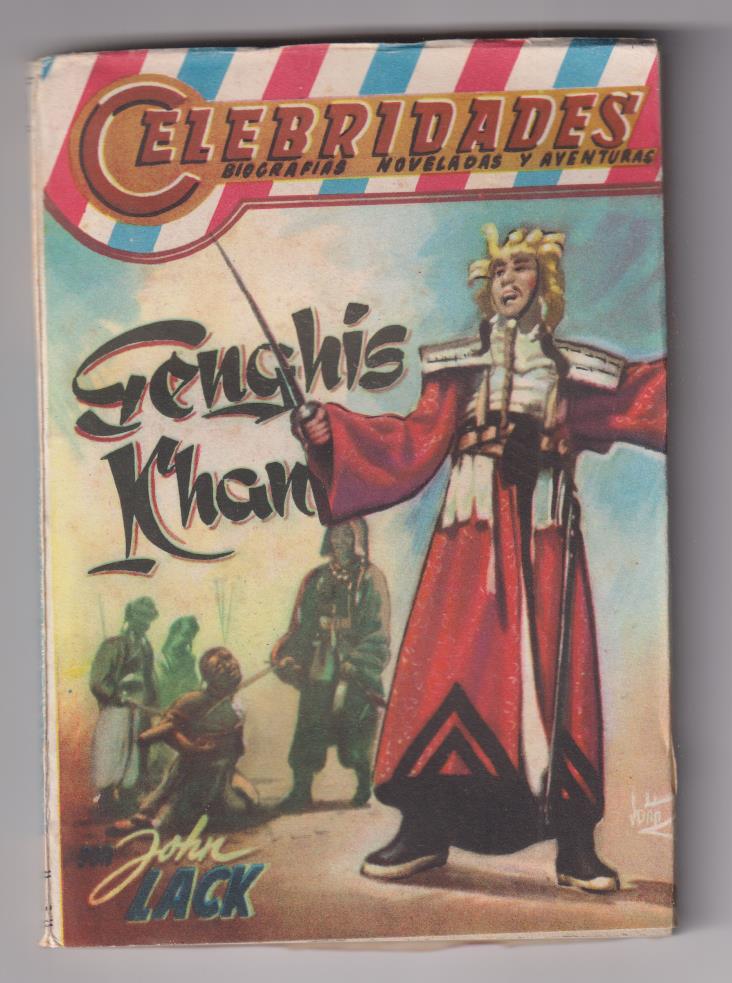 Celebridades nº 83. Genghis Khan por John Lack. Dolar 195?