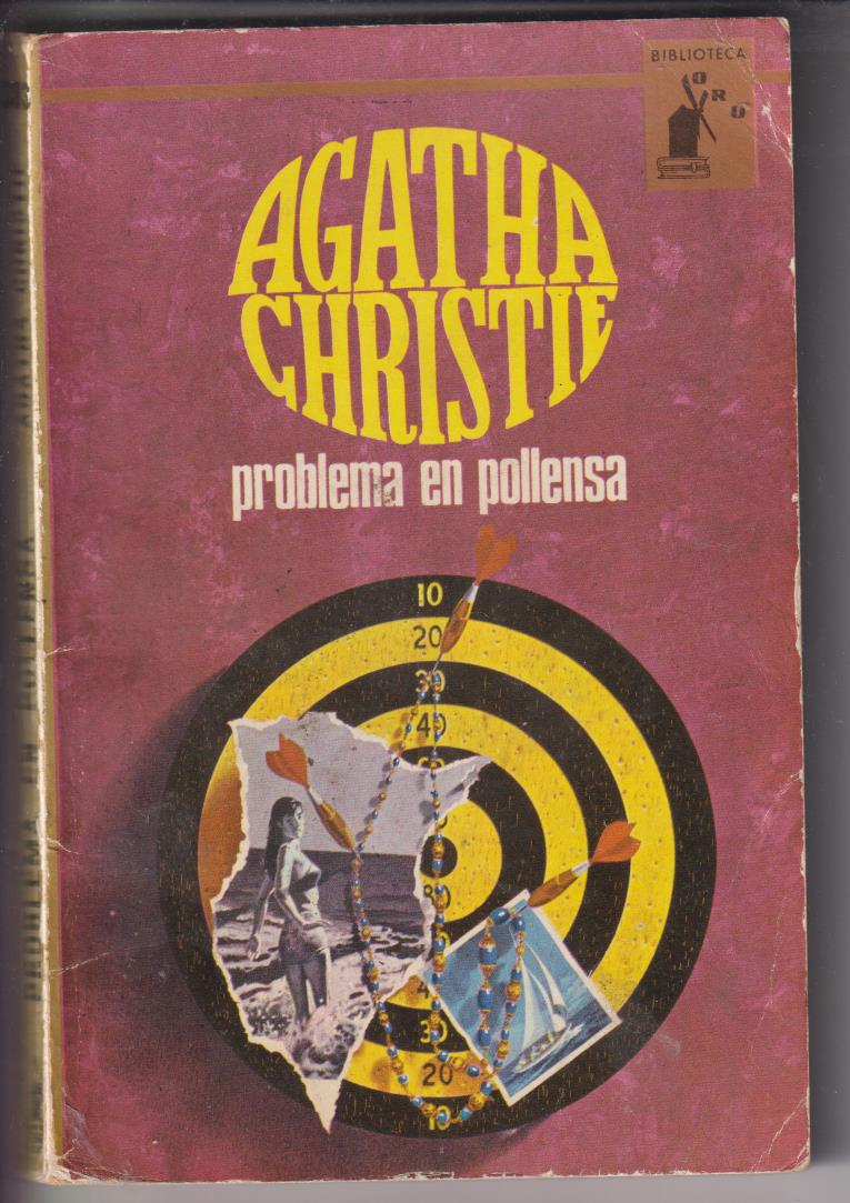 Biblioteca Oro nº 383. Agatha Christie. Problema en Pollensa. Molino 1958