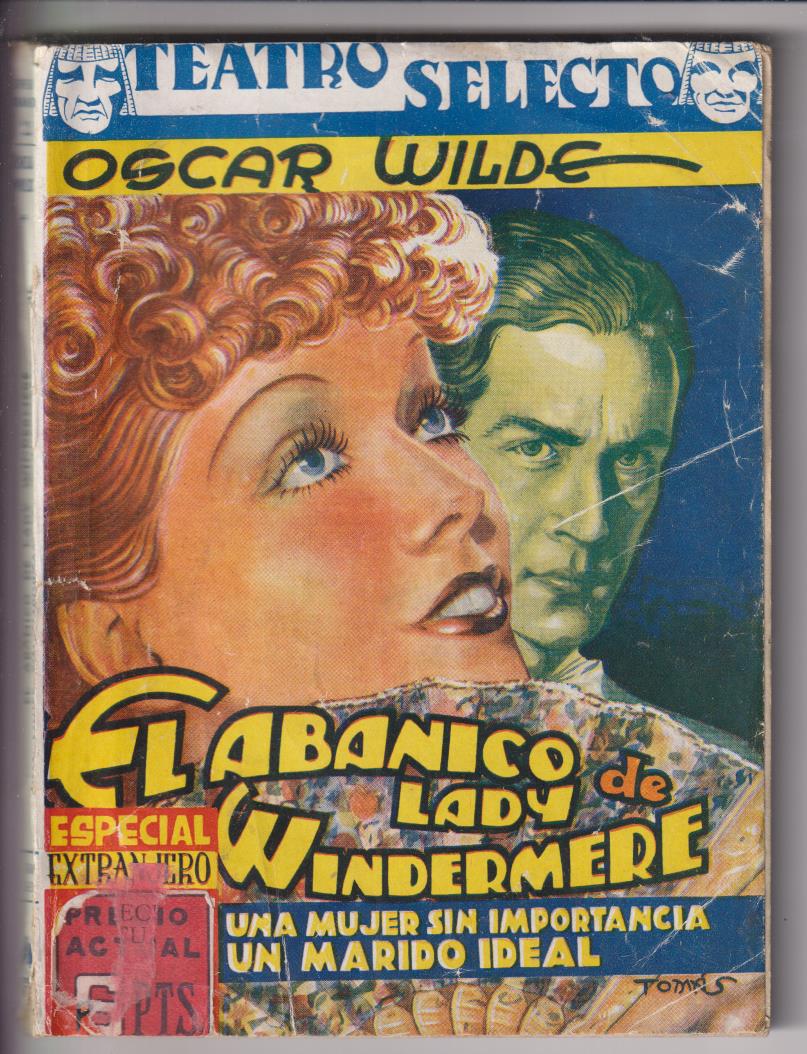 Teatro Selecto 2. Oscar Wilde. El Abanico de lady Windermere. Cliper
