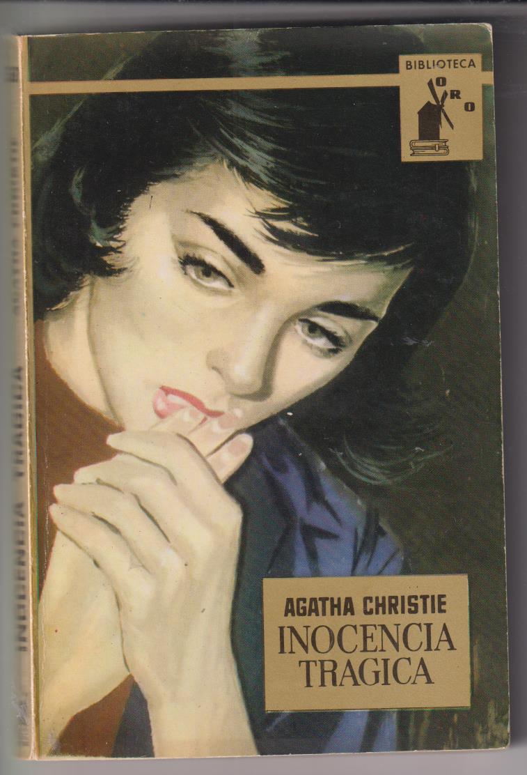 Biblioteca Oro nº 687. Agatha Christie. Inocencia trágica. Editorial Molino