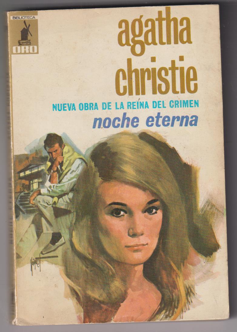 Biblioteca Oro nº 592. Agatha Christie. Noche Eterna. Molino 1968