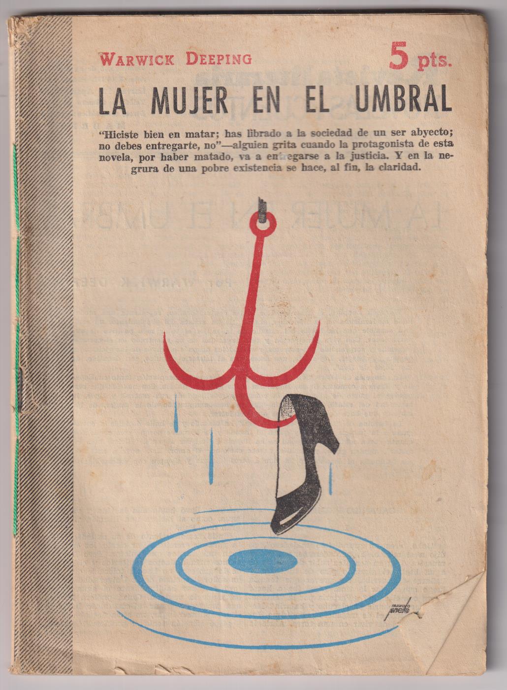 La Revista Literaria Novelas y Cuentos nº 1317. la mujer en el umbral por W. Deeping, 1959