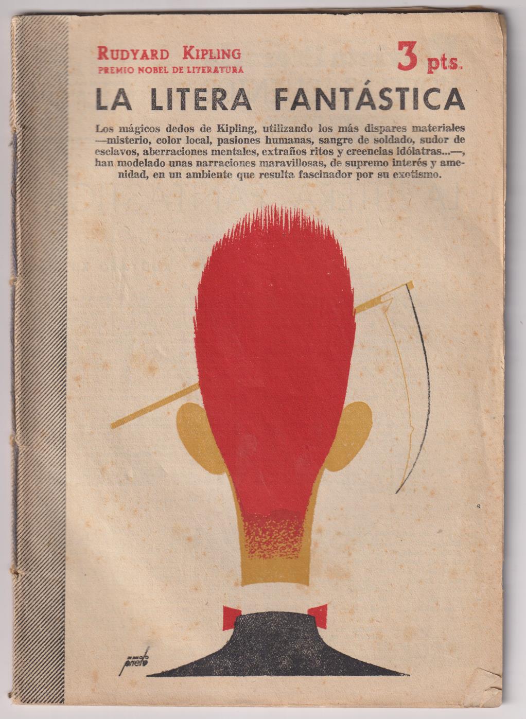 Revista Literaria Novelas y cuentos nº 1292. La Litera Fantástica por Rudyard Kipling, 1959