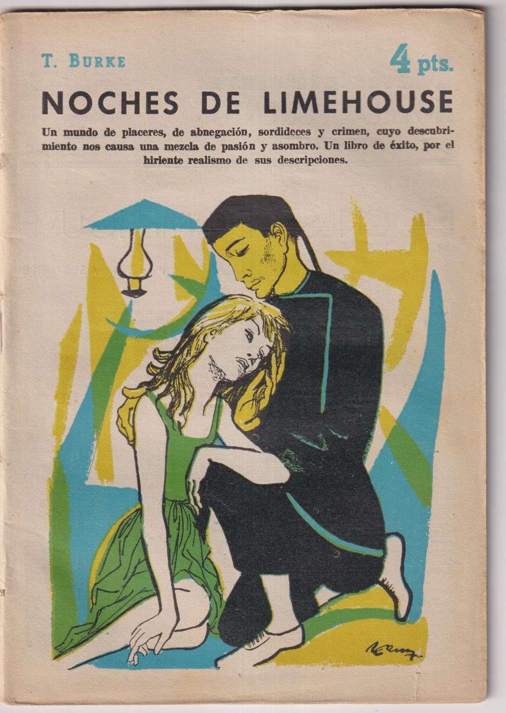 Revista Literaia Novelas y cuentos nº 1438. T. Burke. Noches de Limehouse. Año 1958
