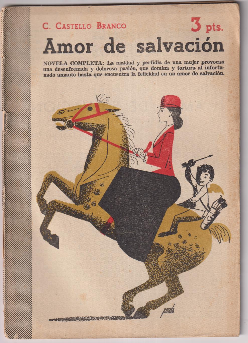 Revista Literaria Novelas y Cuentos nº 1164. C. Castello Branco . Amor de salvación, Año 1953