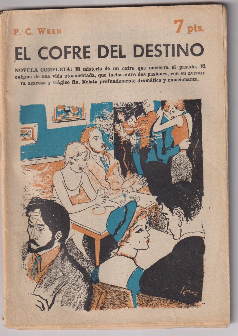 Revista literaria Novelas y Cuentos nº 1399. P.C. Wren. El Cofre del destino, año 1958