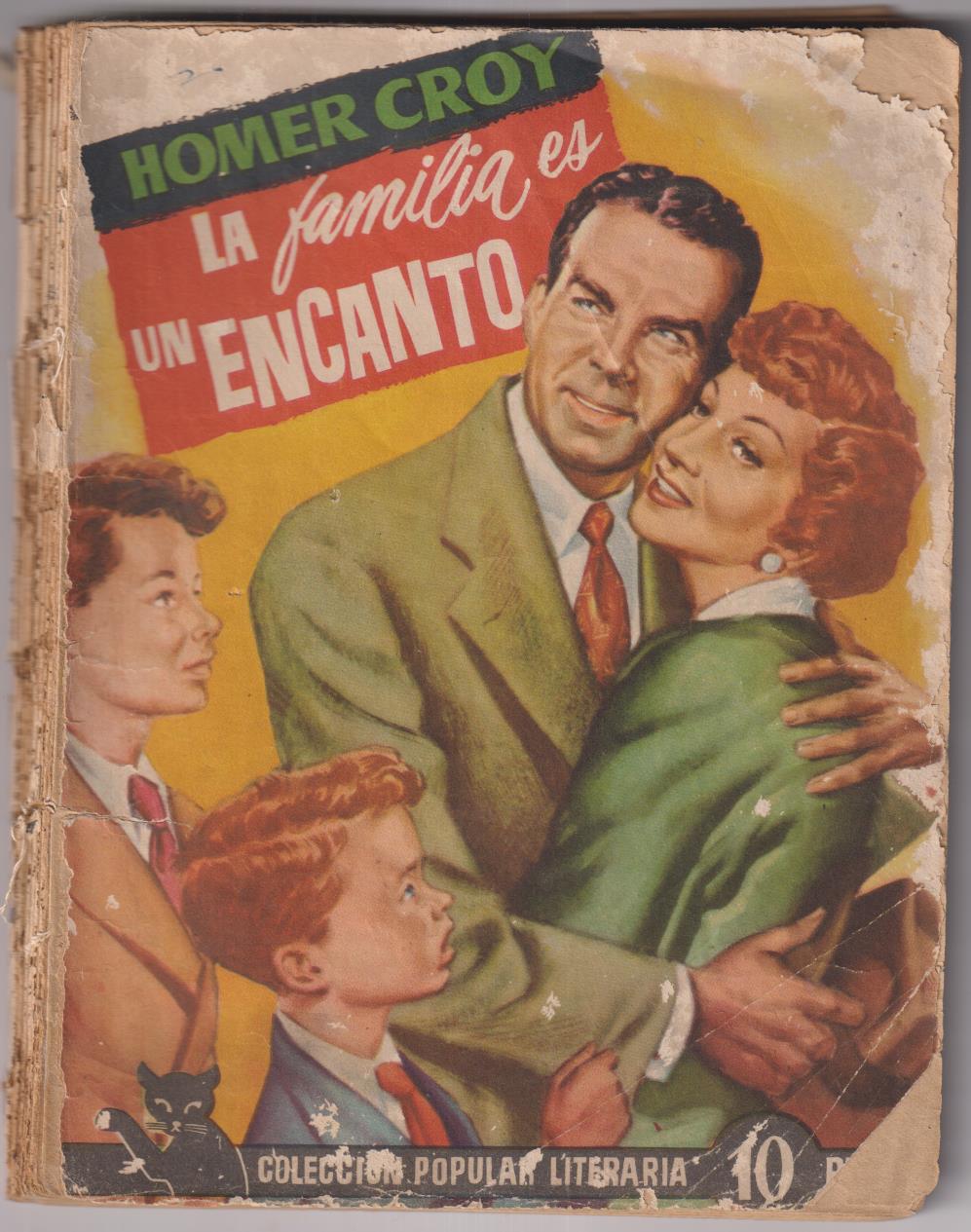 C. Popular Literaria nº 43. Romer Croy. La familia es un encanto. Año 1956