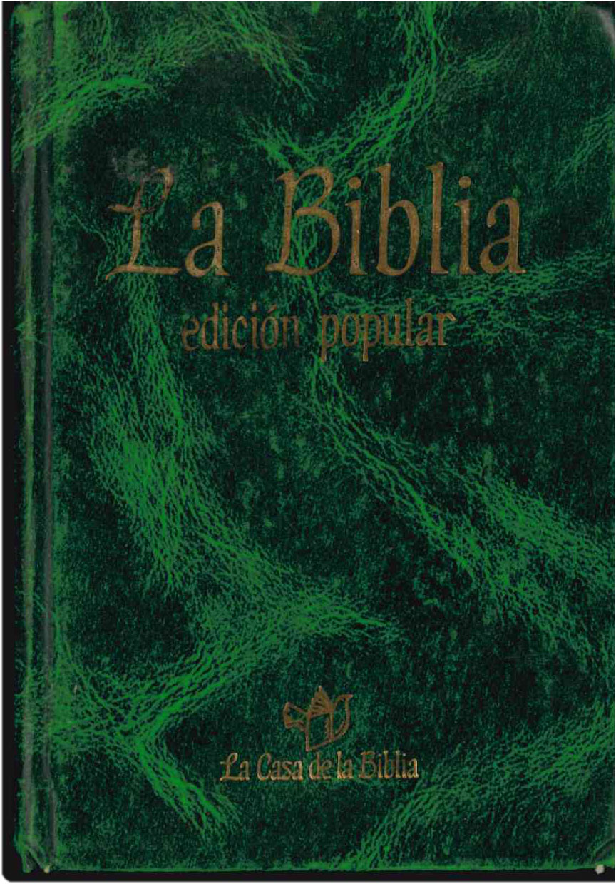 La Biblia. Edición popular. la Casa de la Biblia. 5ª Edición