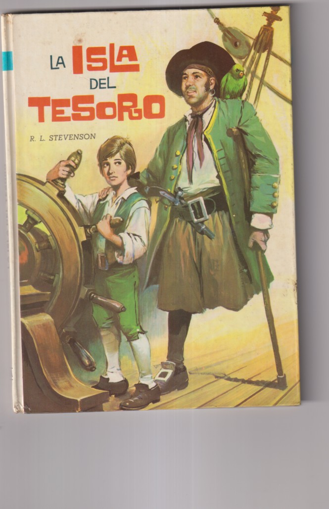 la isla del tesoro por R. l. Stevenson. Colección Amable nº 7. pastas duras (21,5x15,5) 75 páginas con ilustraciones