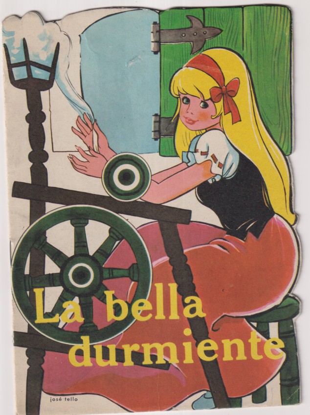 La bella Durmiente. Troquelado (22x15,5 cm. ) Cuentos nº 16. Editorial Vílmar  1973