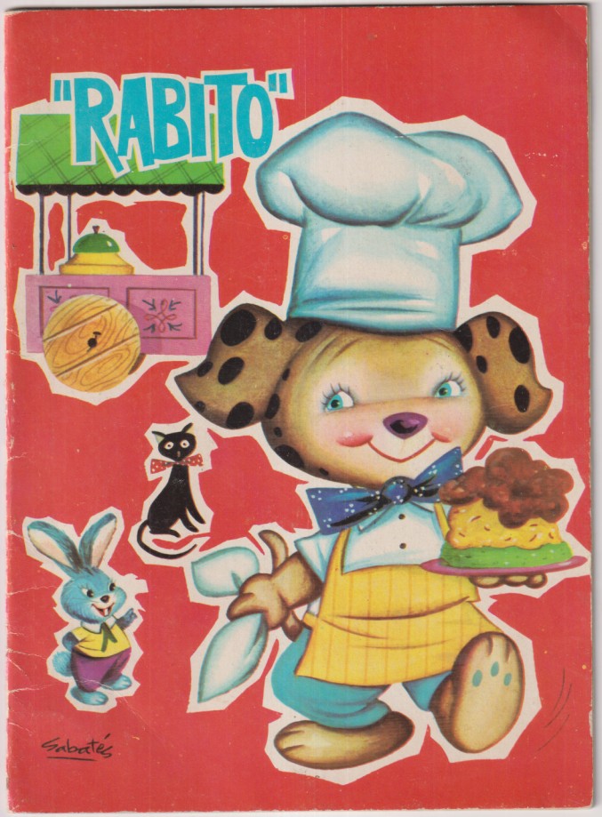 Rabito. Cuento (23,5x17,5 cm. ) Dibujos de Sabatés. Editorial ferma 1966