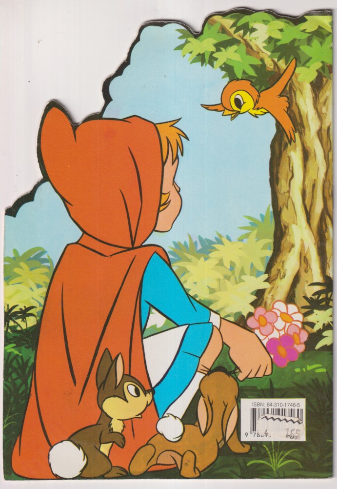 Caperucita roja. Troquelado (25,5x18 Cm.) Cuento Walt Disney nº 13. Ediciones Toray 1992