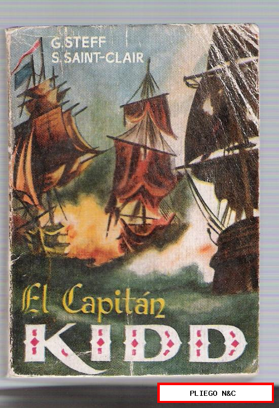 Enciclopedia Pulga nº 120. El Capitán Kid (224 páginas) Edit. Clíper