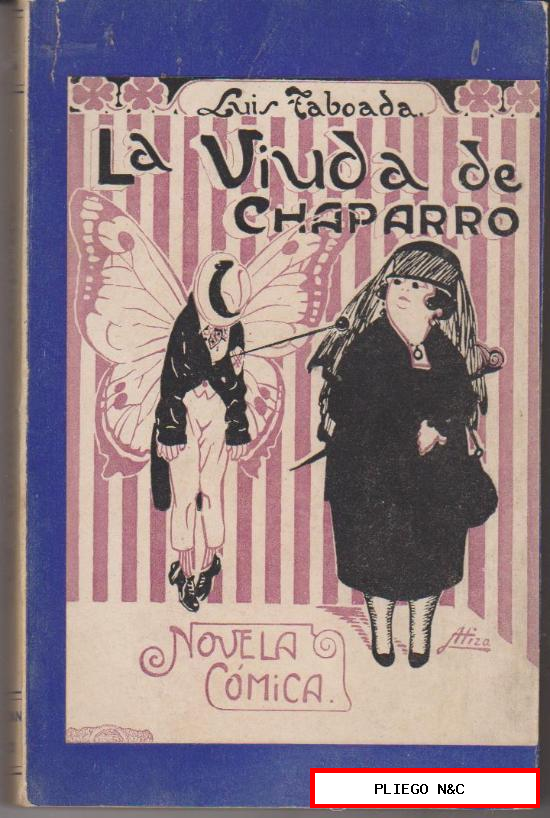 La Viuda de Chaparro por Luis Taboada. Novela Cómica