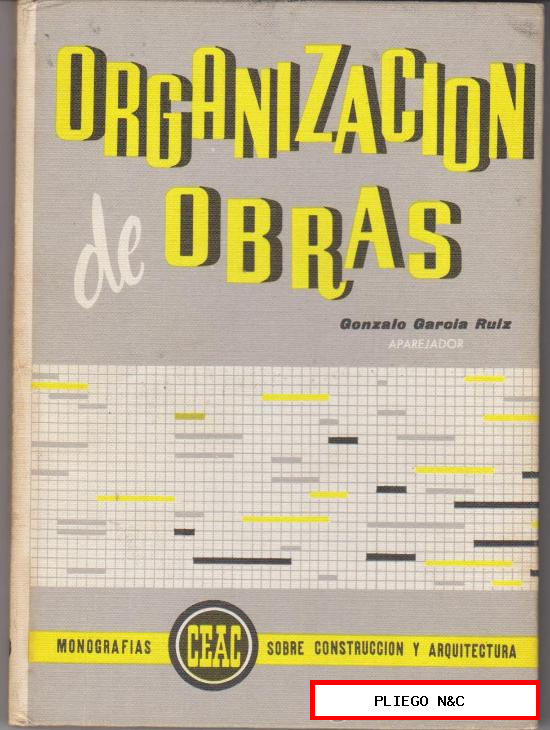 Organización de obras. Ceac nº 48. 1966