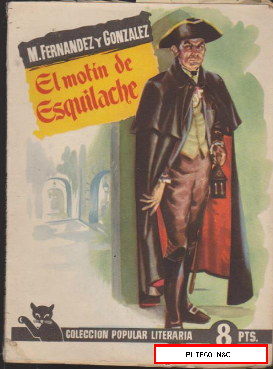 Popular Literaria nº 23. El motín de Esquilache. Año 1955