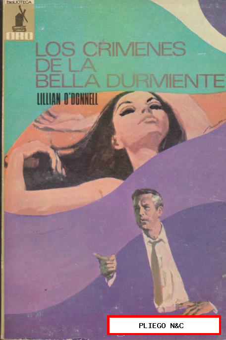Biblioteca Oro nº 602. Los crímenes de la Bella Durmiente. Molino 1968