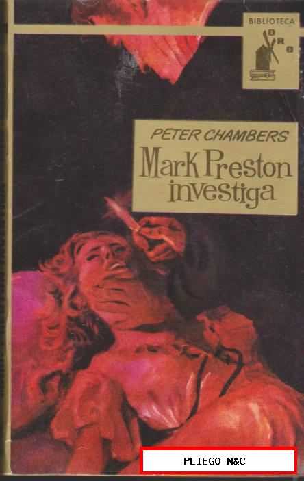 Biblioteca Oro nº 470. Mark Preston investiga. Molino 1963